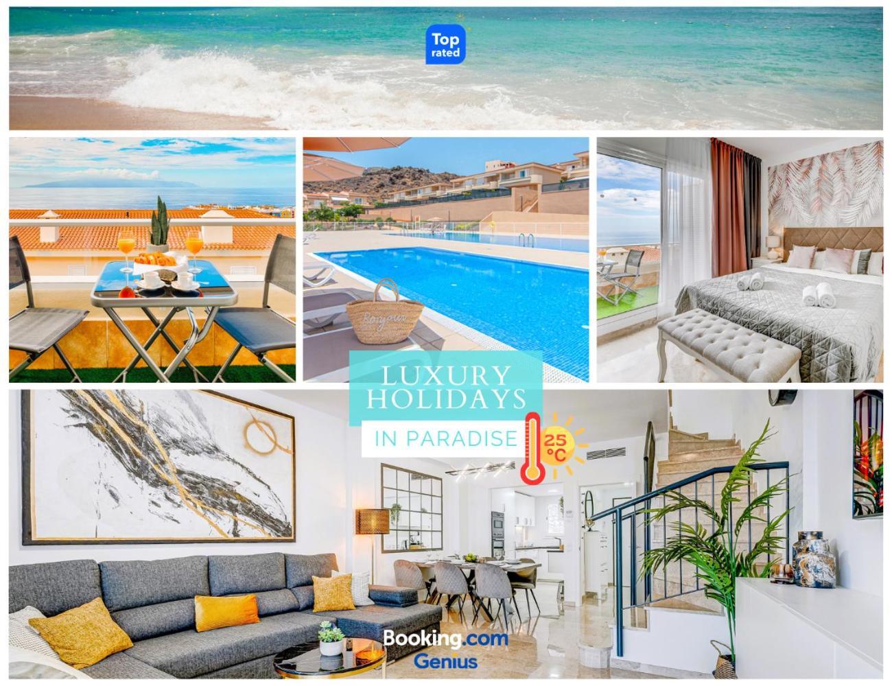Luxury Holiday House Tenerife بويرتو دي سانتياغو المظهر الخارجي الصورة